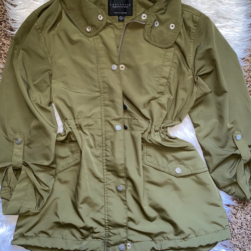 Complimentary green jacket